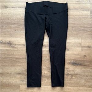 Black Maternity Stretch Dress Pants